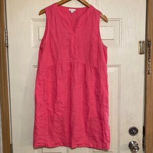 J.‎ Jill Pink Linen Dress